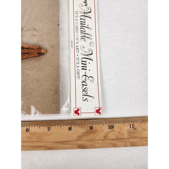 Disney's Mailable Mini Easel Card Walt & Mickey New Unopened - Picture 6 of 6